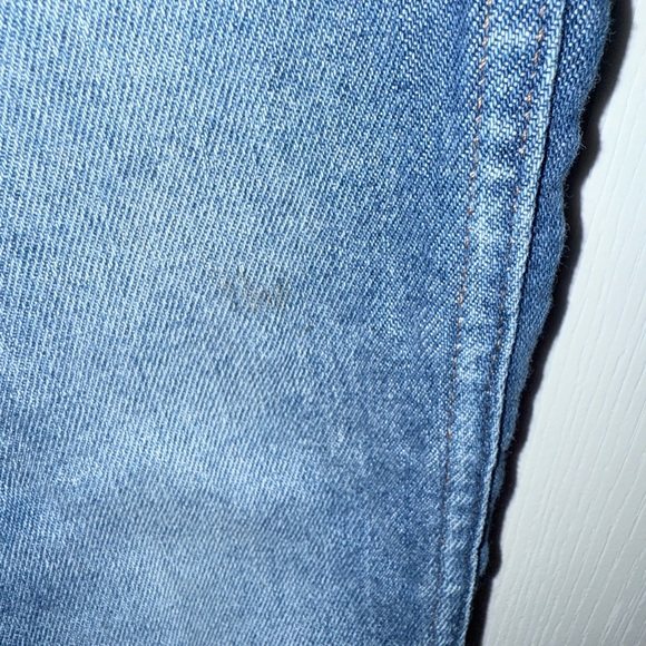 Madewell Distressed Blue Skinny Jeans - Picture 2 of 4